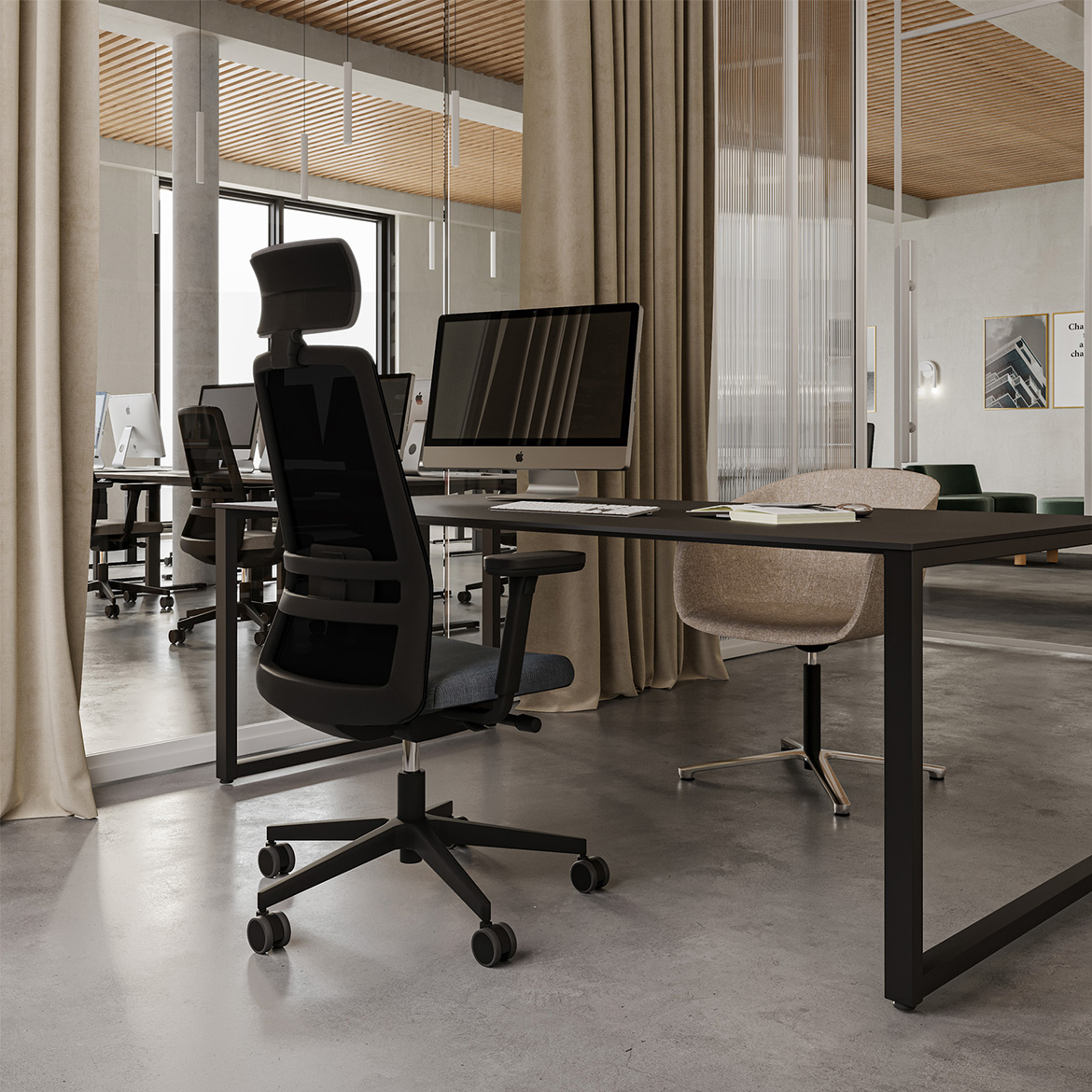 Double 902 swivel chair