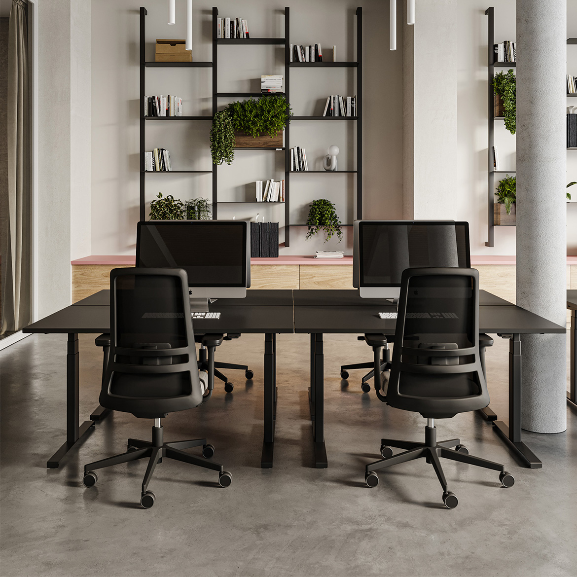 Double 902 swivel chair
