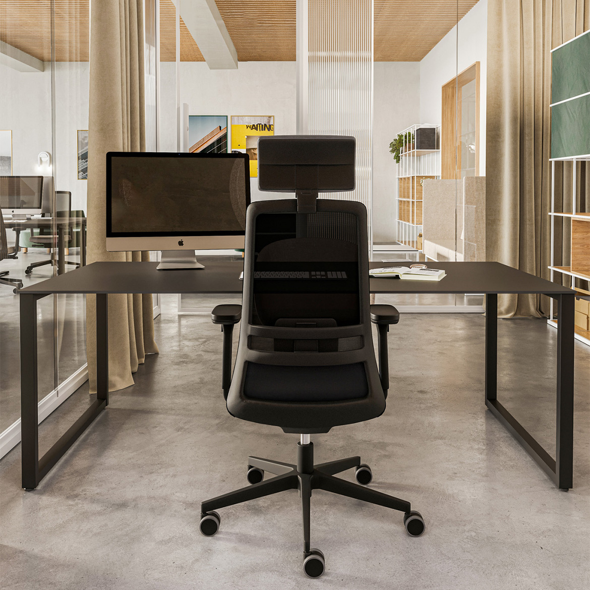 Double 902 swivel chair
